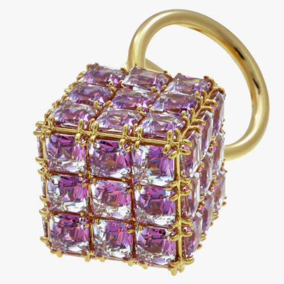 Swarovski Curiosa Cocktail Ring New! - Picture 1 of 6